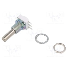 1 pcs x VISHAY - P11S1V0FLSY00103KA - Potentiometer: shaft, single turn, 10kΩ, 1W, ±10%, 6mm, linear