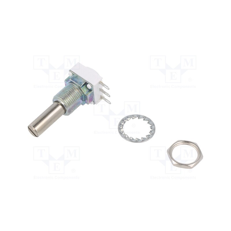 1 pcs x VISHAY - P11S1V0FLSY00103KA - Potentiometer: shaft, single turn, 10kΩ, 1W, ±10%, 6mm, linear