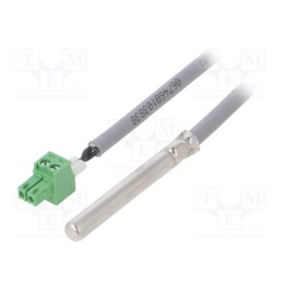 1 pcs x INVEO - DS-5 - Sensor: temperature, DS18B20, Body dim: Ø6x50mm, Leads: lead x2