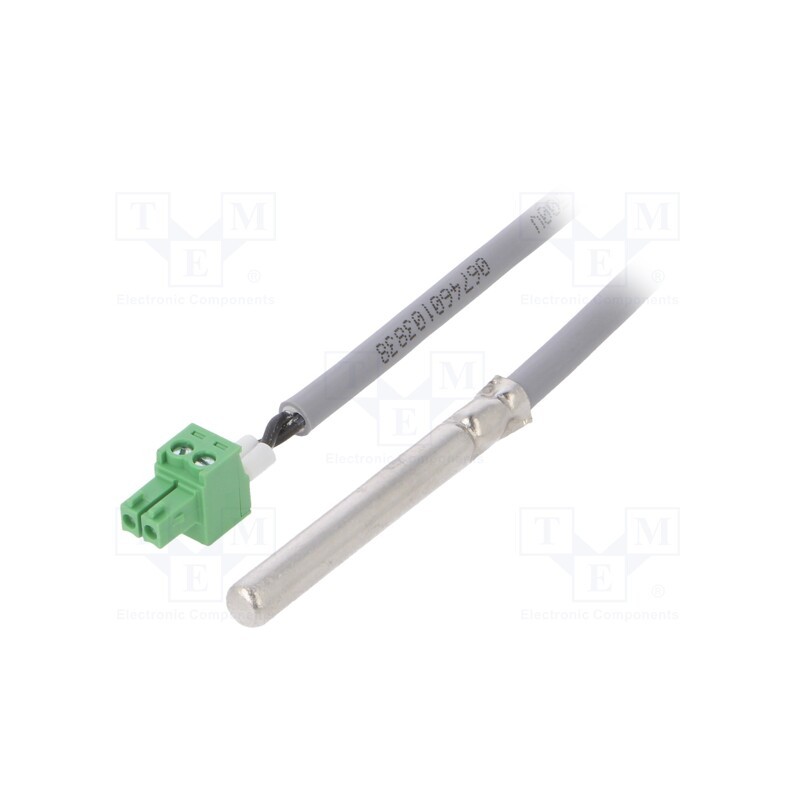 1 pcs x INVEO - DS-5 - Sensor: temperature, DS18B20, Body dim: Ø6x50mm, Leads: lead x2