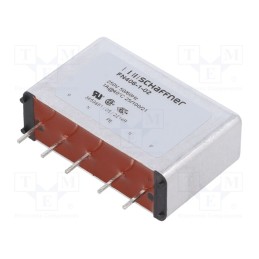 1 pcs x SCHAFFNER - FN406-1-02 - Filter: anti-interference, single-phase, 250VAC, Cx: 100nF, 1MΩ