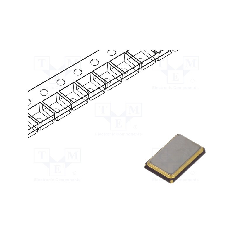 1 pcs x QST - QT532S-12.000MAAE-T - Resonator: quartz, 12MHz, ±30ppm, 12pF, SMD, 5x3.2x0.9mm