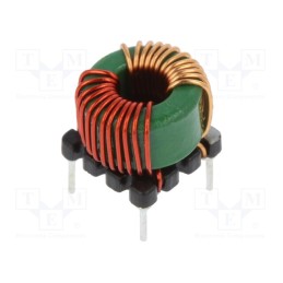 1 pcs x TRACO POWER - TCK-053 - Inductor: wire, THT, 830uH, 31mΩ, -40÷105°C, ±35%, 11.5x11.5x9.8mm