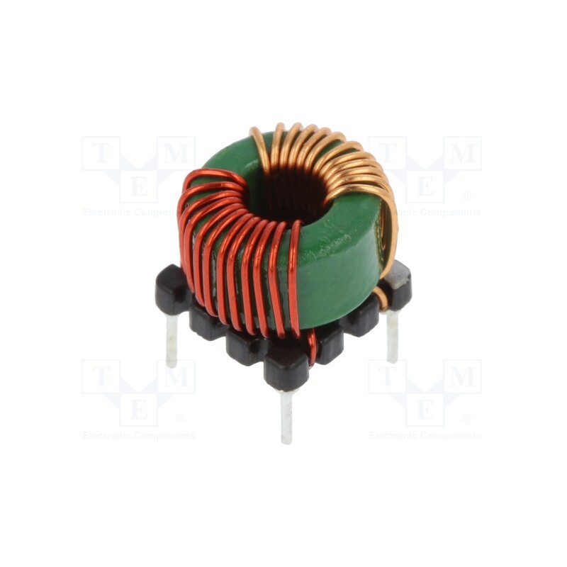 1 pcs x TRACO POWER - TCK-053 - Inductor: wire, THT, 830uH, 31mΩ, -40÷105°C, ±35%, 11.5x11.5x9.8mm