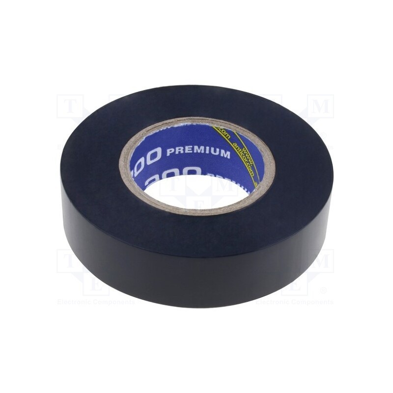 1 set x ANTICOR - ELECTRIX 200 PREMIUM - Tape: electrical insulating, W: 19mm, L: 18m, Thk: 0.18mm, PVC film
