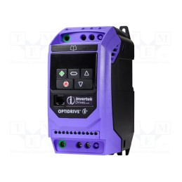 1 pcs x INVERTEK DRIVES - ODE-3-140022-3012 - Vector inverter, 0.75kW, 3x400VAC, 3x380÷480VAC, 0÷10V, IN: 4, 2.2A