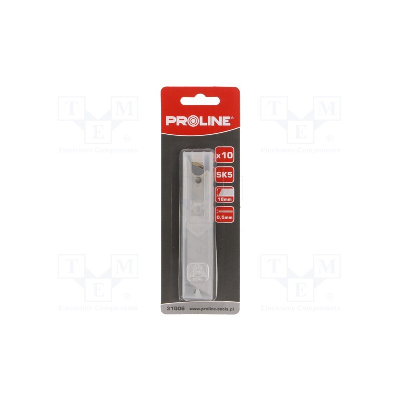 1 pcg x PROLINE - 31006 - Blade, 18mm, 10pcs.
