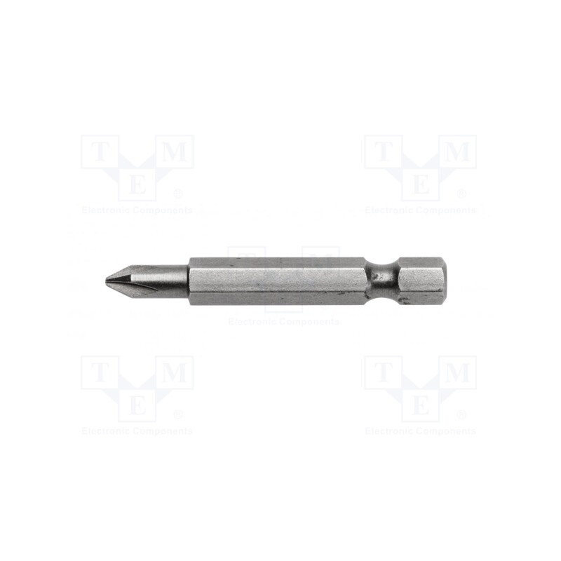 1 pcg x Hu00d6GERT TECHNIK - HT1S313 - Screwdriver bit, Phillips, PH2, Overall len: 50mm, 2pcs.