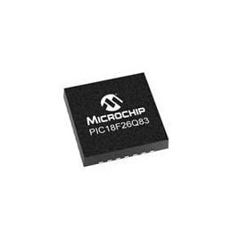 1 pcs : PIC18F26Q83T-I/5N - 8-bit Microcontrollers - MCU CAN, 64KB Flash, 8KB RAM, 12b ADC3, UTMR, DAC, Comp, PWM, CCP, CWG, HLT
