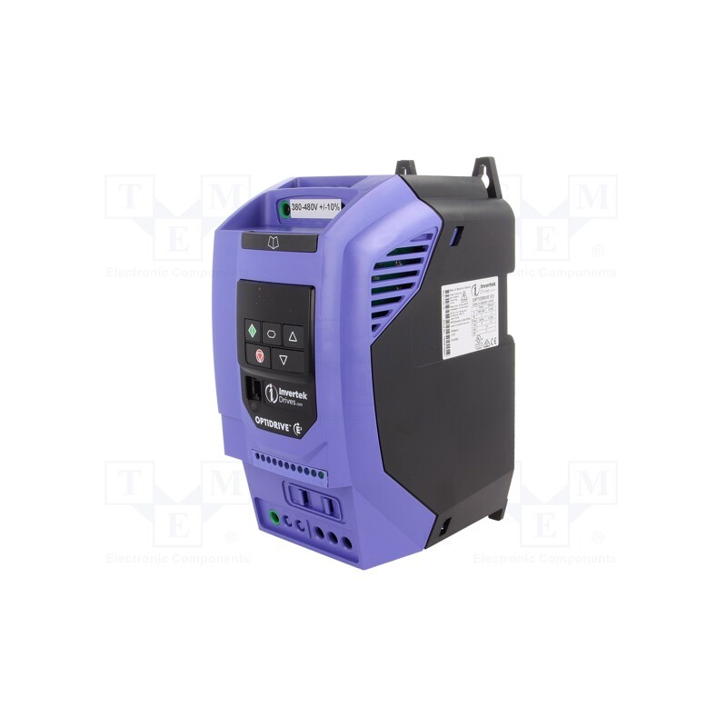 1 pcs x INVERTEK DRIVES - ODE-3-240041-3F42 - Vector inverter, 1.5kW, 3x400VAC, 3x380÷480VAC, 0÷10V, IN: 4, 4.1A