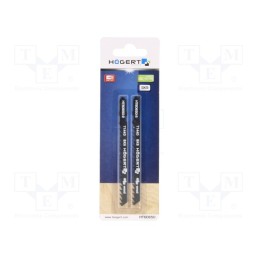 1 pcg x Hu00d6GERT TECHNIK - HT6D650-2 - Hacksaw blade, wood,jigsaw, 100mm, 6teeth/inch, 2pcs.