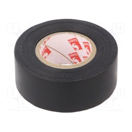 1 rol x SCAPA - TAŚMA 2702 25MM/20M CZARNA - Tape: electrical insulating, W: 25mm, L: 20m, Thk: 130um, black, 180%
