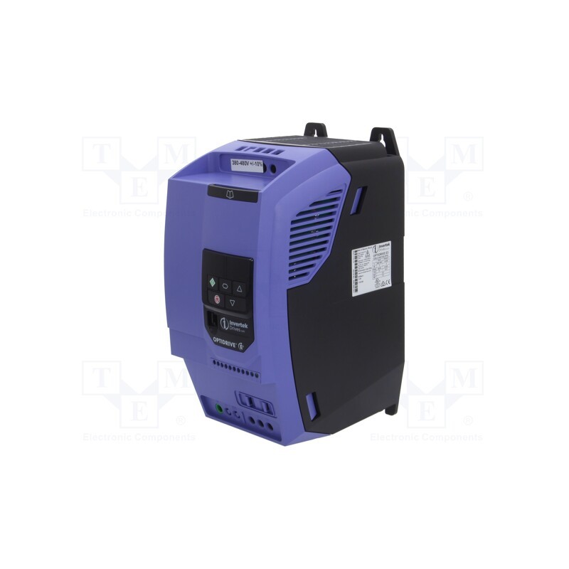 1 pcs x INVERTEK DRIVES - ODE-3-340140-3F42 - Vector inverter, 5.5kW, 3x400VAC, 3x380÷480VAC, 0÷10V, IN: 4, 14A