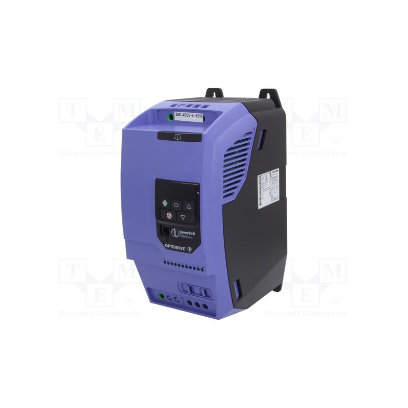 1 pcs x INVERTEK DRIVES - ODE-3-340240-3F42 - Vector inverter, 11kW, 3x400VAC, 3x380÷480VAC, 0÷10V, IN: 4, 24A