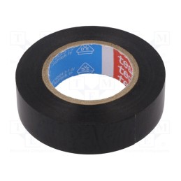 1 pcs x TESA - 53988-00002-00 - Tape: electrical insulating, W: 19mm, L: 25m, Thk: 0.15mm, black