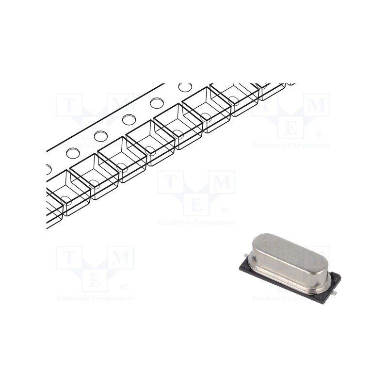 1 pcs x QST - QT49S-20.000MEEJ-T - Resonator: quartz, 20MHz, ±10ppm, 18pF, SMD, 12.7x4.8x3.8mm