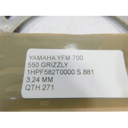 brake disc yamaha yfm 550 700 grizzly 1hpf582t0000 3 24mm