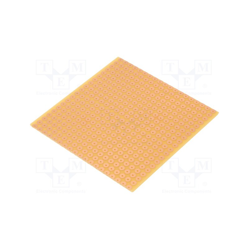 1 pcs x RADEMACHER - 810-3 - Board: universal, single sided,prototyping, W: 100mm, L: 100mm