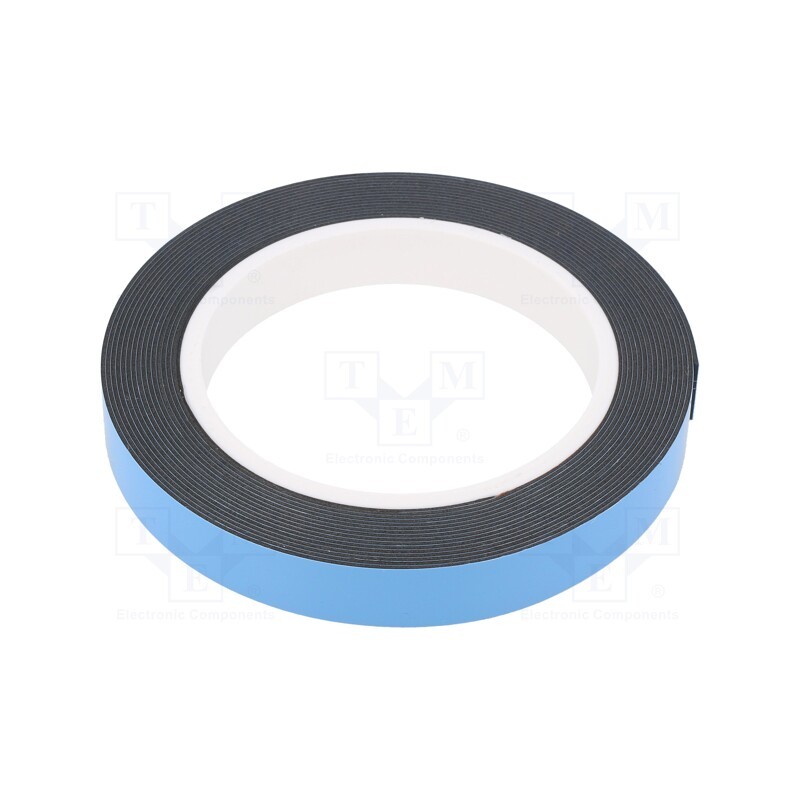 1 rol x - 4234 PIANKOWA 0,8 MM 15MM-5M - Tape: fixing, W: 15mm, L: 5m, Thk: 0.8mm, two-sided adhesive, acrylic