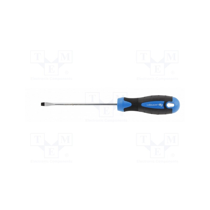 1 pcs x Hu00d6GERT TECHNIK - HT1S012 - Screwdriver, slot, SL 6, 100mm