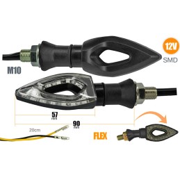 Turn signals LEDs strzalka quad atv 2 pcs