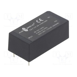 1 pcs x BREVE TUFVASSONS - 17000-0449 - Converter: AC/DC, 3W, 85÷265VAC, Usup: 120÷380VDC, Uout: 24VDC
