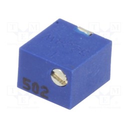 1 pcs x SR PASSIVES - 1801WSMD-5K - Potentiometer: mounting, vertical,multiturn, 5kΩ, 250mW, SMD, ±10%