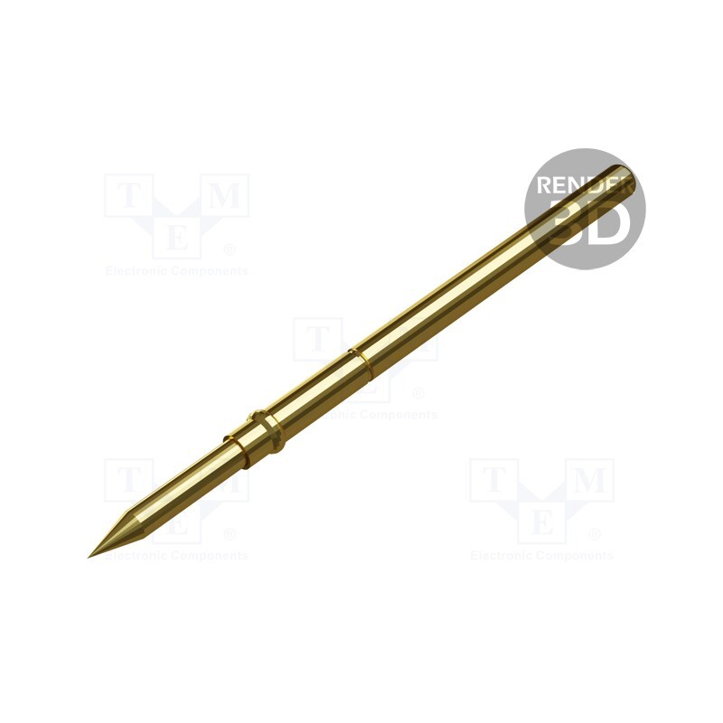 1 pcs x FIXTEST - 150.102.23.20 - Test needle, Operational spring compression: 3.4mm, 4A,5.5A
