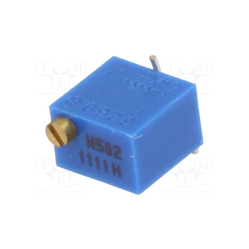 1 pcs x SR PASSIVES - 1806WSMD-5K - Potentiometer: mounting, vertical,multiturn, 5kΩ, 250mW, SMD, ±10%