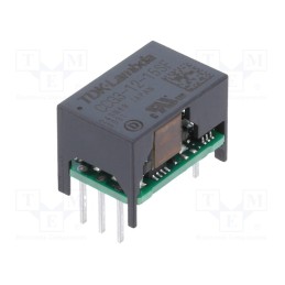 1 pcs x TDK-LAMBDA - CCG3-12-15SF - Converter: DC/DC, 3W, Uin: 4.5÷18V, Uout: 15VDC, Iout: 200mA, THT