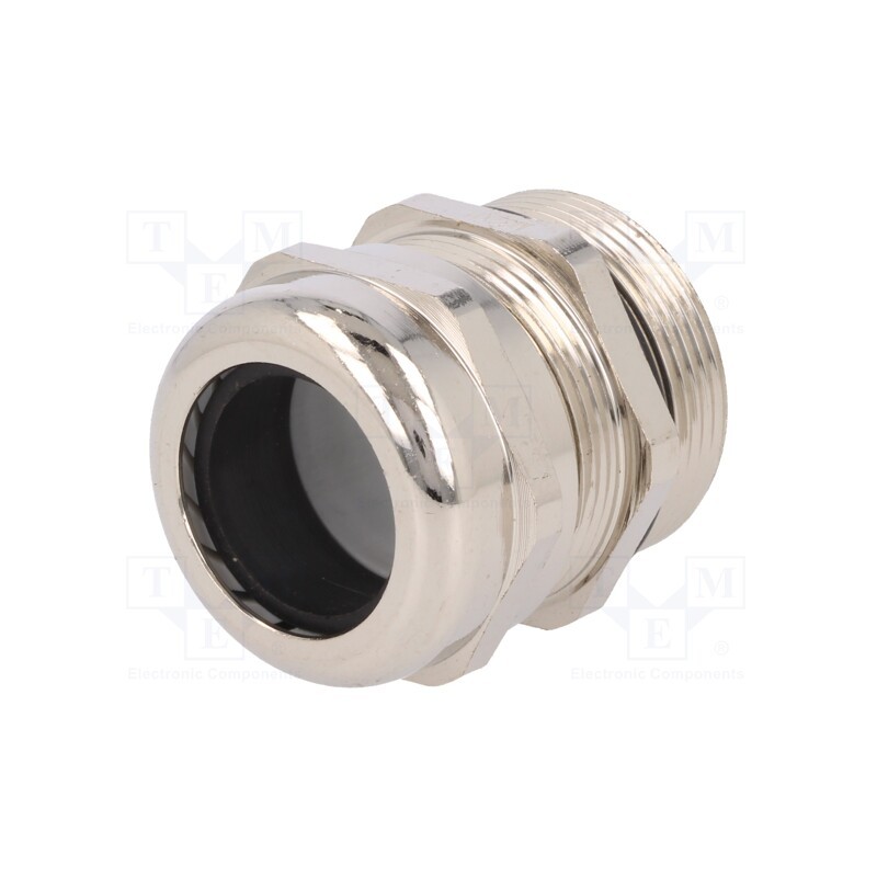 1 pcs x BM GROUP - 2532 - Cable gland, M32, 1.5, IP68, brass, Body plating: nickel