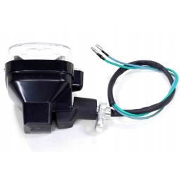Turn signal Honda CG125 square white sc