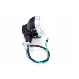 Turn signal Honda CG125 square white sc