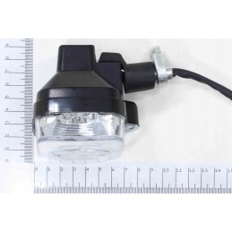 Turn signal Honda CG125 square white sc