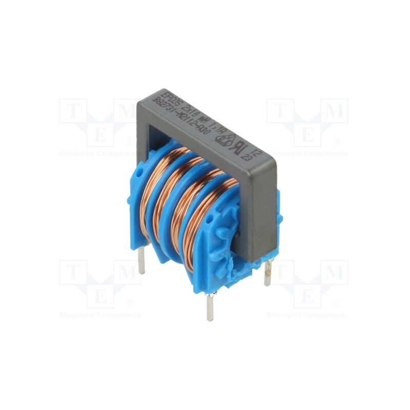 1 pcs x EPCOS - B82731M2112A030 - Inductor: common mode, THT, 10mH, 1.1A, 400mΩ, -40÷125°C, ±30%