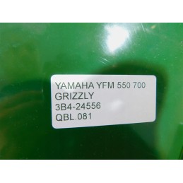 Fender wheel arch plastic yamaha yfm 550 700 grizzly 3b4 24556