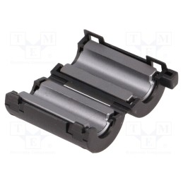 1 pcs x RICHCO - RRC-16-8-28-M - Ferrite: two-piece, on round cable, Ø: 8mm, 130Ω, A: 19.5mm, B: 20mm