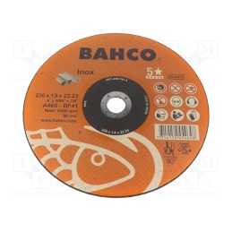 1 pcs x BAHCO - 3911-180-T41-I - Cutting wheel, Ø: 180mm, Øhole: 22.23mm, Disc thick: 1.6mm