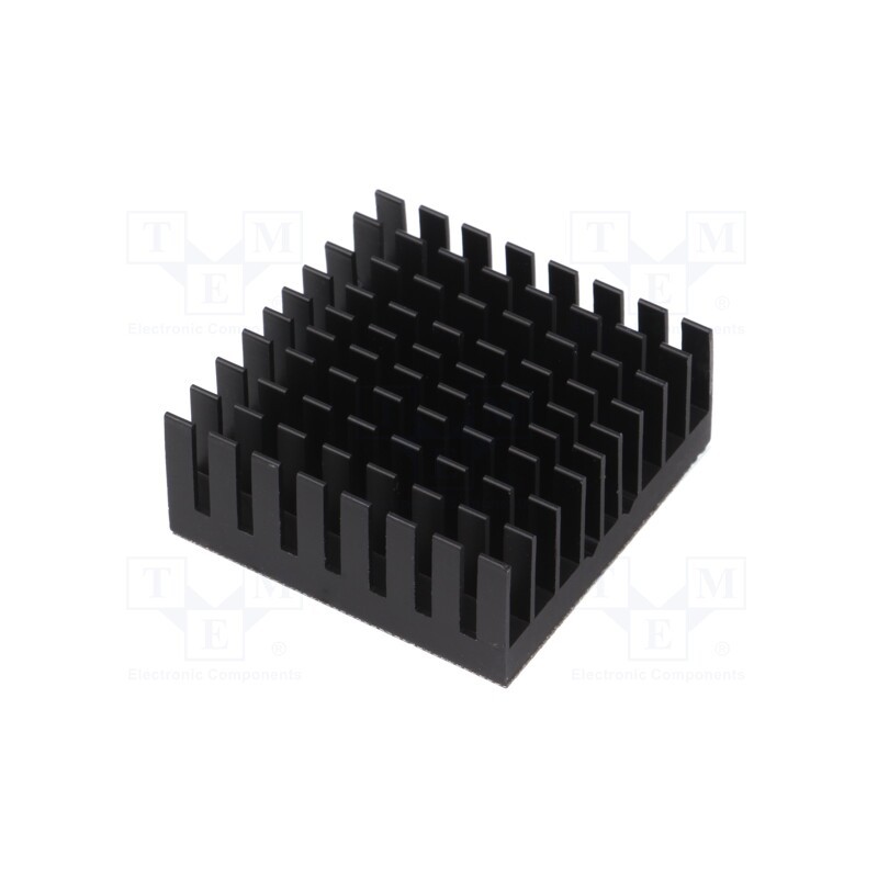 1 pcs x Advanced Thermal Solutions - ATS-55350K-C1-R0 - Heatsink: extruded, grilled, BGA, black, L: 35mm, W: 35mm, H: 14.5mm