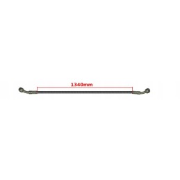 Braided front brake cable ATV Cross 1450mm M10