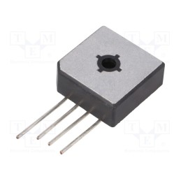 1 pcs x DC COMPONENTS - BR254L - Bridge rectifier: single-phase, Urmax: 400V, If: 25A, Ifsm: 400A
