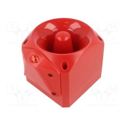 1 pcs x KLAXON SIGNALS - END-6001 - Signaller: lighting-sound, 17÷60VDC, siren,flashing light, LED