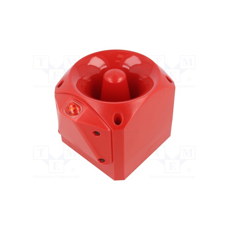 1 pcs x KLAXON SIGNALS - END-6001 - Signaller: lighting-sound, 17÷60VDC, siren,flashing light, LED