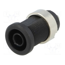 1 pcs x DONAU ELEKTRONIK - - - Test lead, 25A, with 4mm axial socket, Len: 1m, red