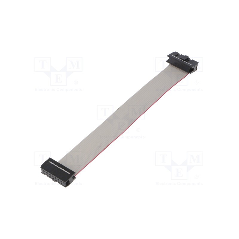 1 pcs x AMPHENOL - FC14150-0 - Ribbon cable with IDC connectors, Cable ph: 1.27mm, 0.15m