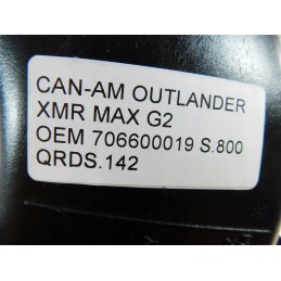 Inlet pipe snorkl can am outlander xmr max g2 oem 706600019