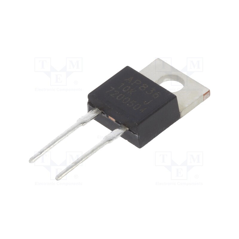 1 pcs x ARCOL - AP836 10K J - Resistor: thick film, THT, TO220, 10kΩ, 35W, ±5%, -65÷150°C