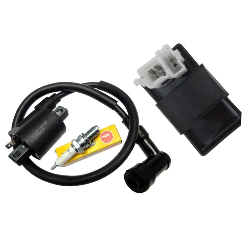 Coil module, spark plug, atv quad bashan eagle