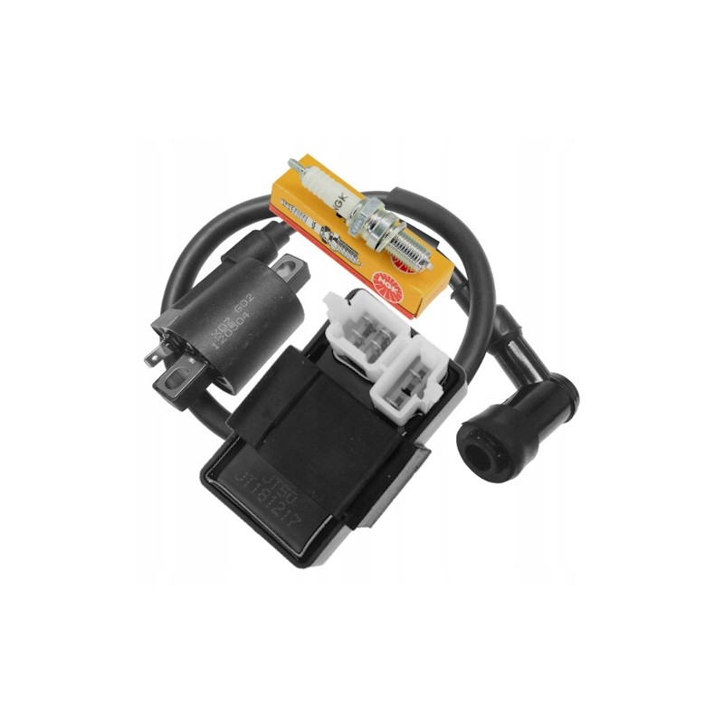 Coil module, spark plug, atv quad bashan eagle