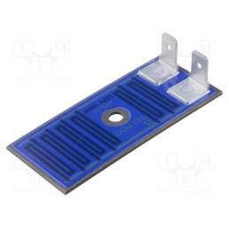 1 pcs x TELPOD - HTS-15-230-100-3/6.3 - Resistor: thick film, heating, screw, 100W, Temp: -40÷200°C, H: 1mm